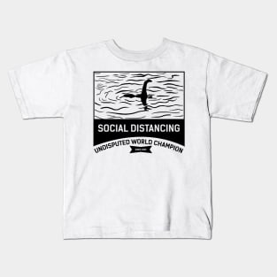 Social Distancing World Champion Kids T-Shirt